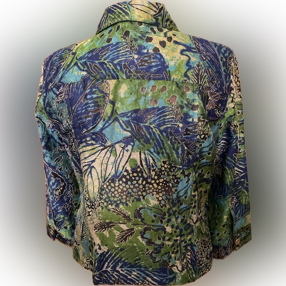 Floral Jacket by Ruby Rd. - Picture 3 of 4